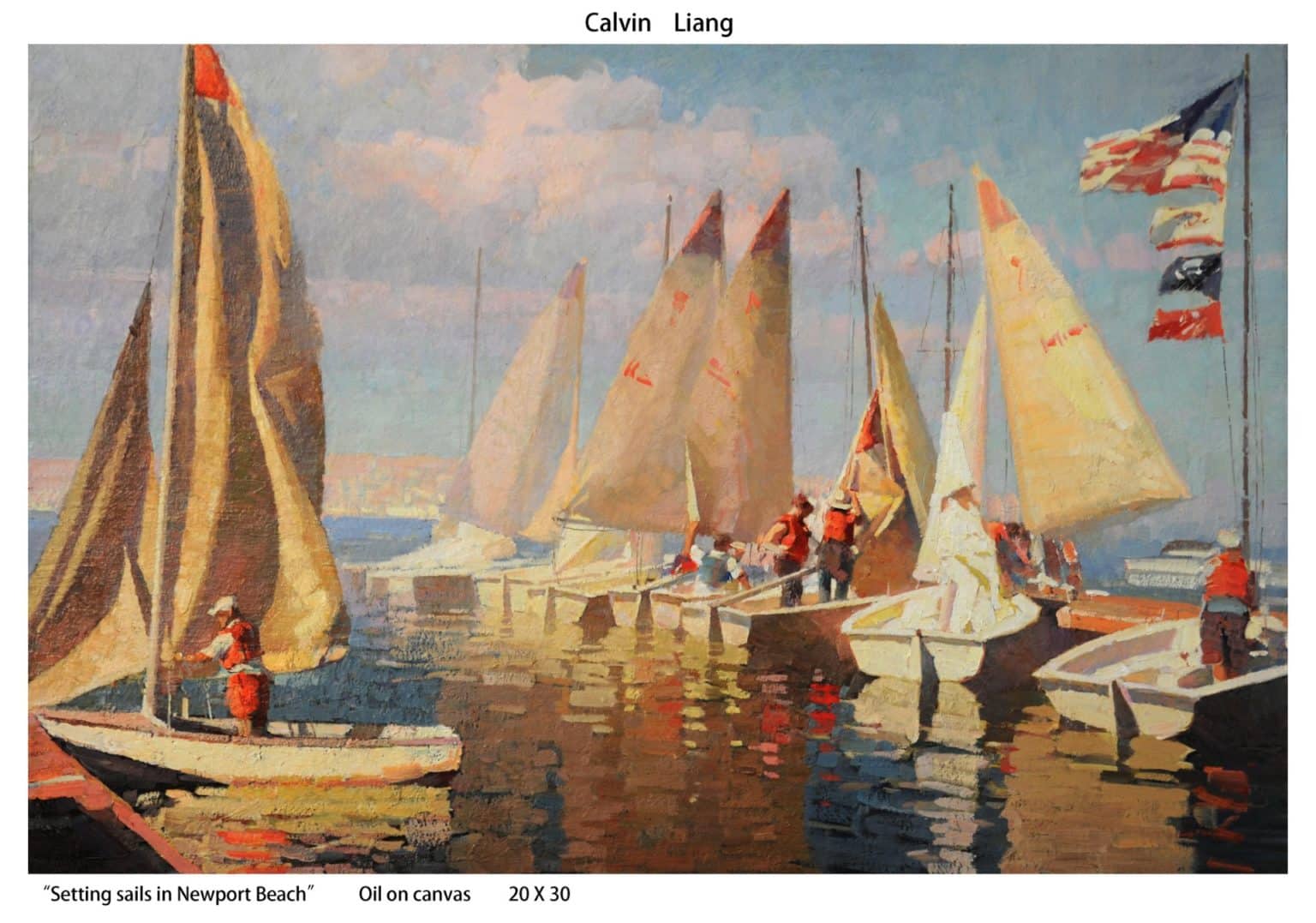 Setting Sails In Newport Beach Lighthouse ArtCenter
